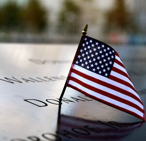 US Flag on Memorial image